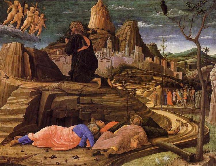 Andrea Mantegna The Agony in the Garden France oil painting art